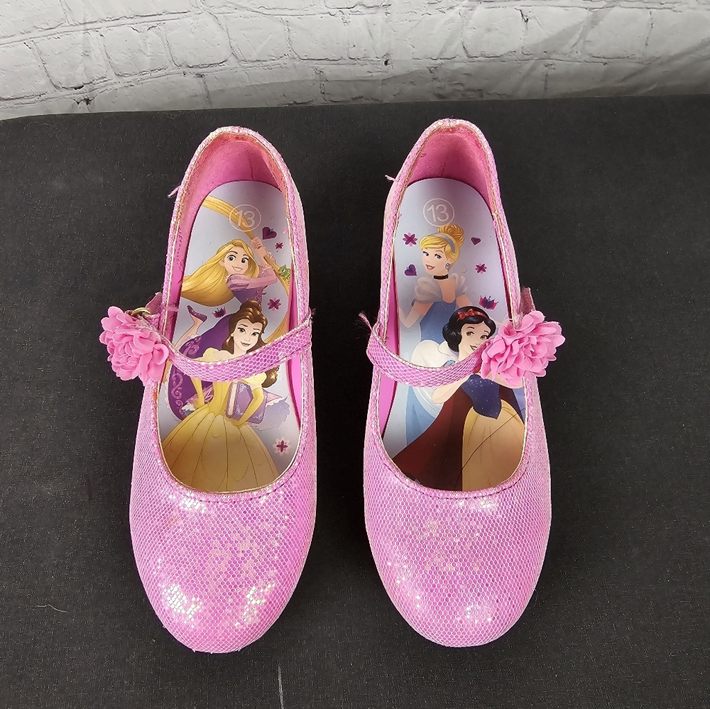 Disney Princess Pink shoes Sz 13. - Picture 2 of 10